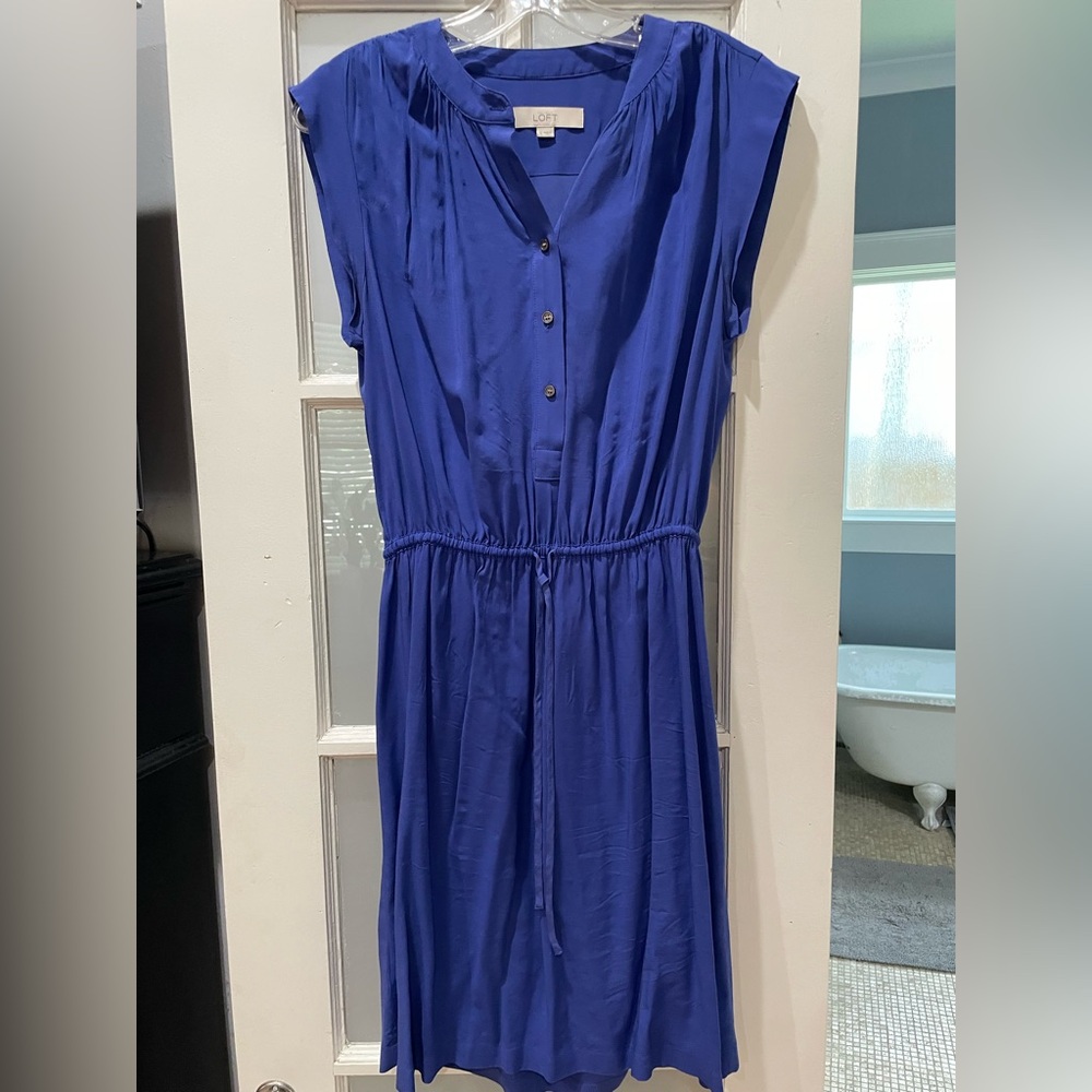 Loft Blue dress S